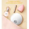 imageGospire 20X Magnifying Mirror with Magnetic 35 Inch Round Use for Makeup Application Compact ampamp Portable Magnified Cosmetic for Travel WhiteWhite